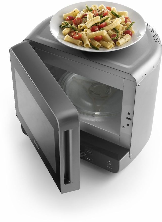 Whirlpool® 0.5 Cu. Ft. Silver Countertop Microwave 2