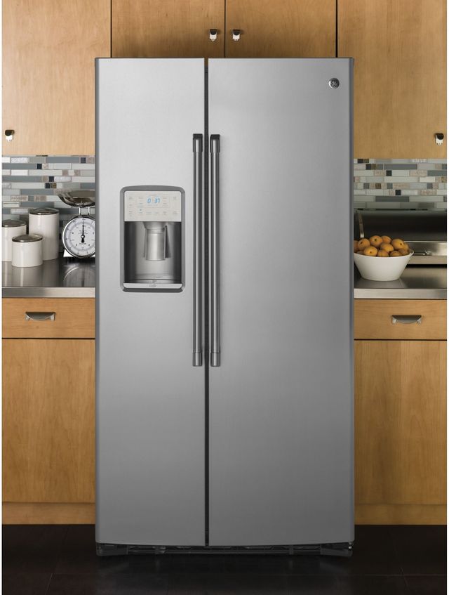 Café™ 21.9 Cu. Ft. Stainless Steel Counter Depth Side By Side Refrigerator 6