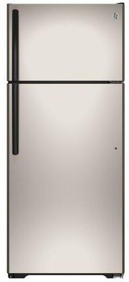 GE® 17.5 Cu. Ft. Top Freezer Refrigerator-Silver