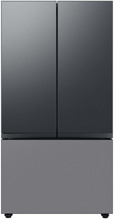 Samsung Bespoke 18" Matte Black Steel French Door Refrigerator Top Panel 2