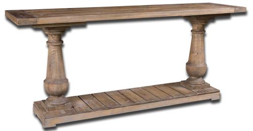 Uttermost® Stratford Stony Gray Console Table