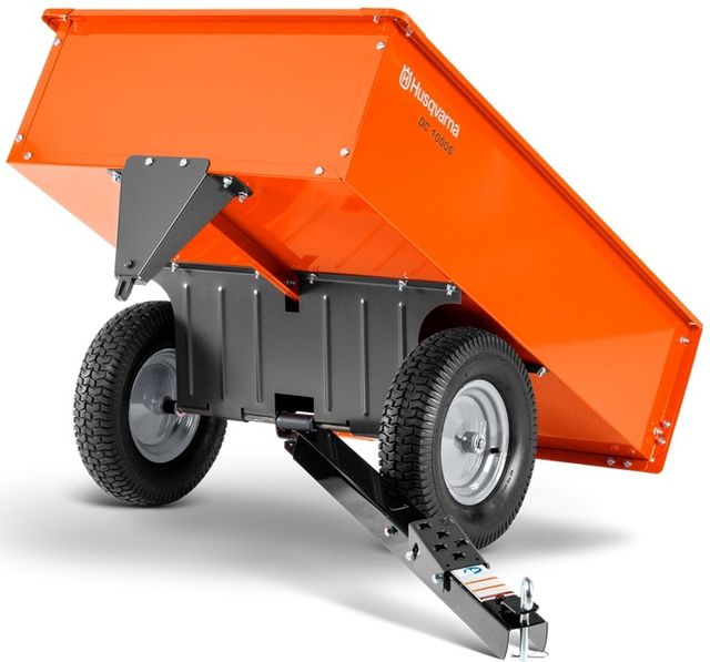 Husqvarna® 12 Cu. Ft. Steel Swivel Dump Cart 1