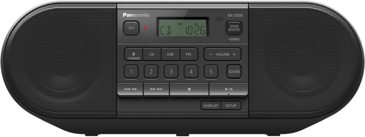 Panasonic® RX-D550 Black Portable FM Radio and CD Player | Sisters