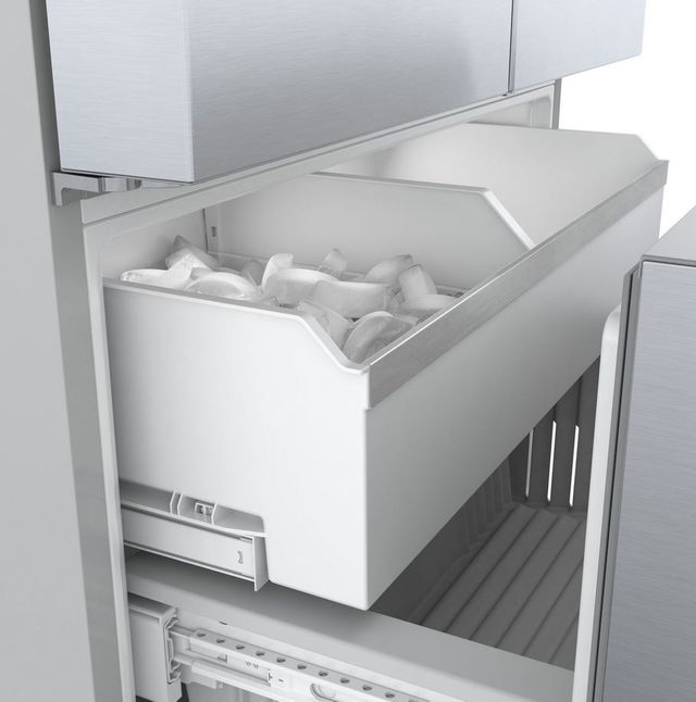 Réfrigérateur à portes françaises à profondeur de comptoir de 35 po Bosch® de 21,6 pi³ - Acier inoxydable 8