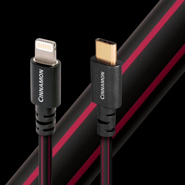 AudioQuest® Cinnamon 1.5 m Lightning to USB C Cable 1