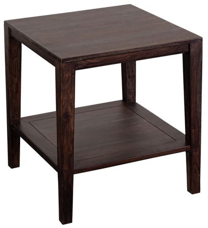 dark walnut end tables