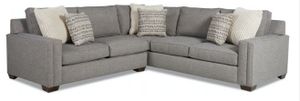 Klaussner® Boden Gray Sectional