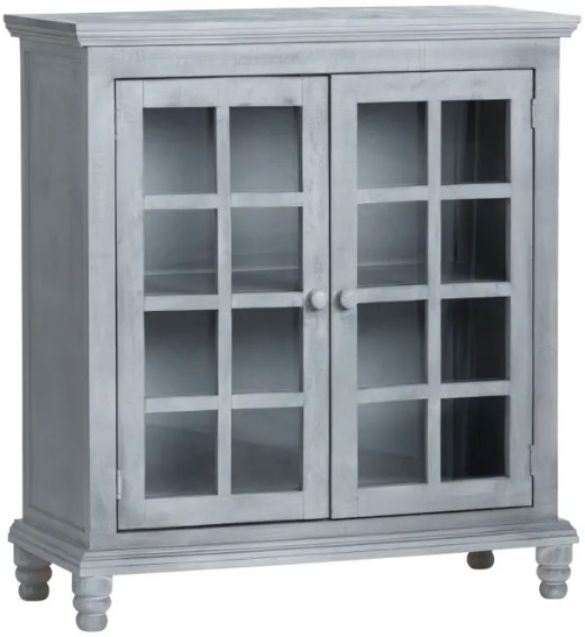 Crestview Collection Asher Gray Cabinet | Evans Furniture Galleries ...