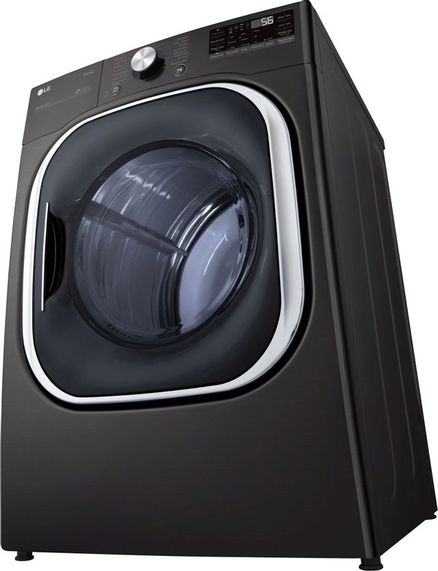LG 7.4 Cu. Ft. Black Steel Front Load Electric Dryer 7