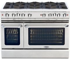 Capital Cooking Culinarian Series 48" Stainless Steel Pro Style Gas Range 