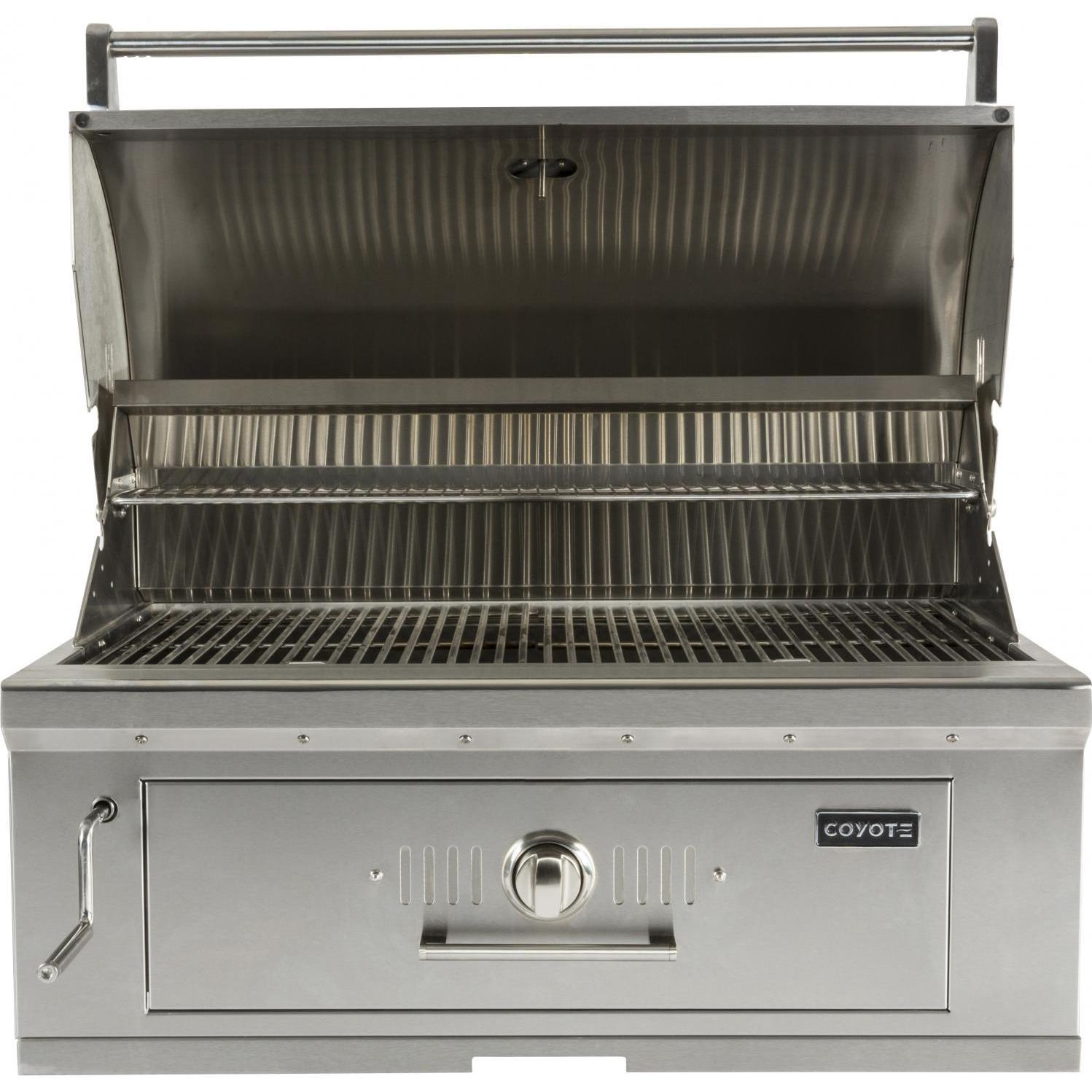 Coyote Outdoor Living 36" Built In Charcoal Grill-Stainless Steel ...