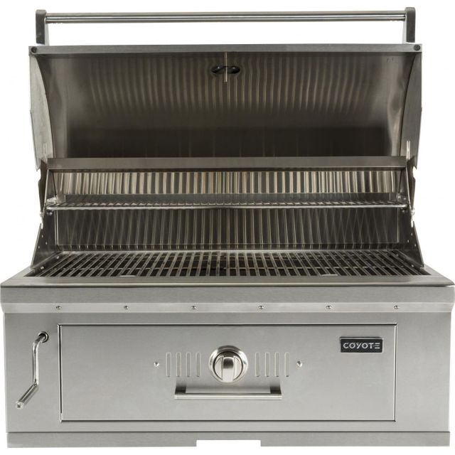 Coyote Outdoor Living 36" Built In Charcoal Grill-Stainless Steel-1