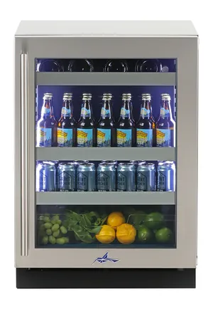 Yale Appliance 24" Stainless Steel Beverage Center