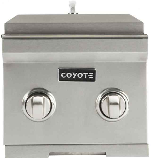 Coyote Outdoor Living Double Slide In Side Burner-Stainless Steel-0