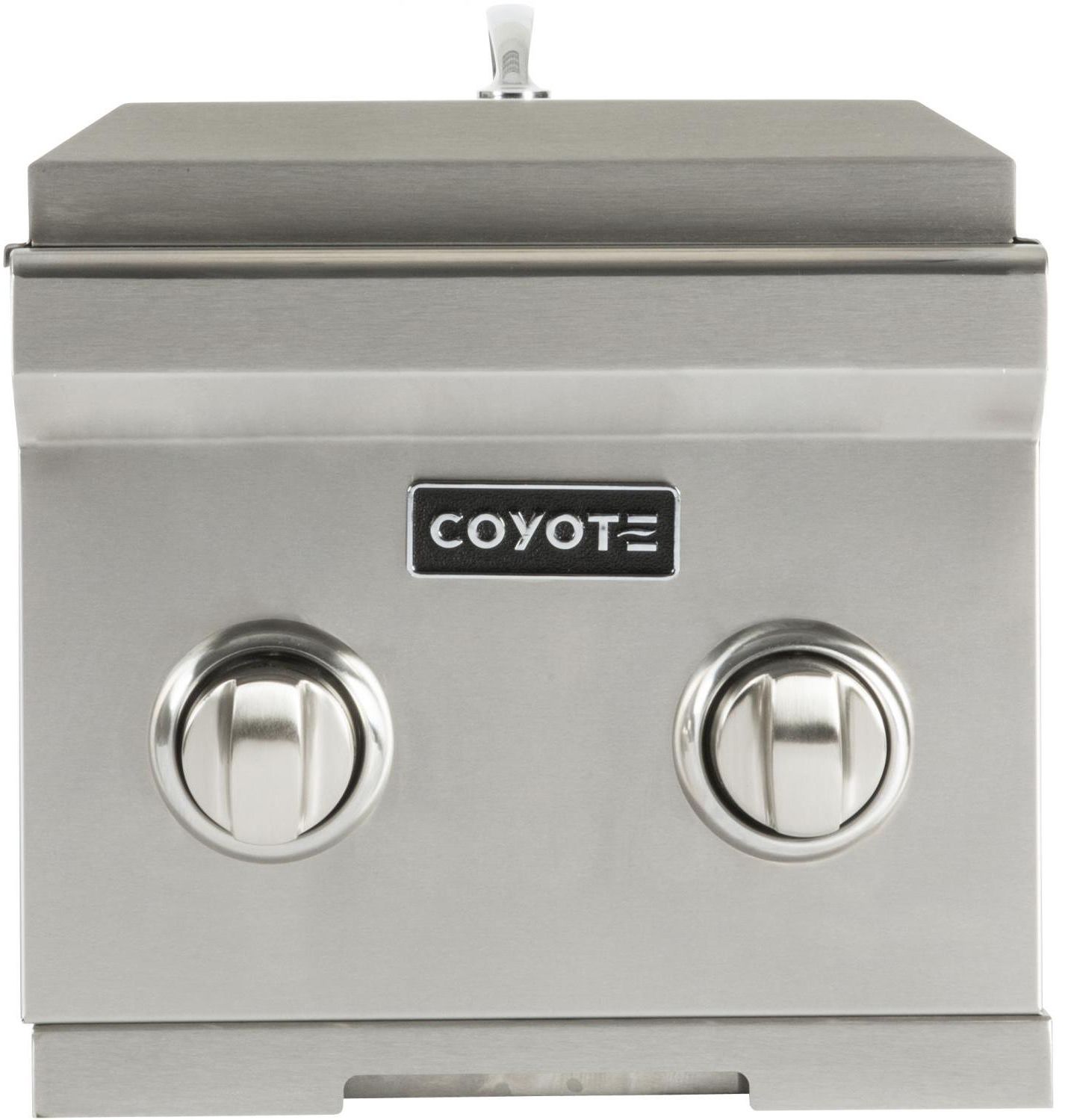 Coyote Outdoor Living Double Slide In Side Burner-Stainless Steel