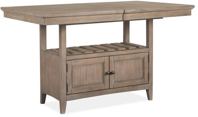 Magnussen Home® Paxton Place Dovetail Grey Counter Table-0