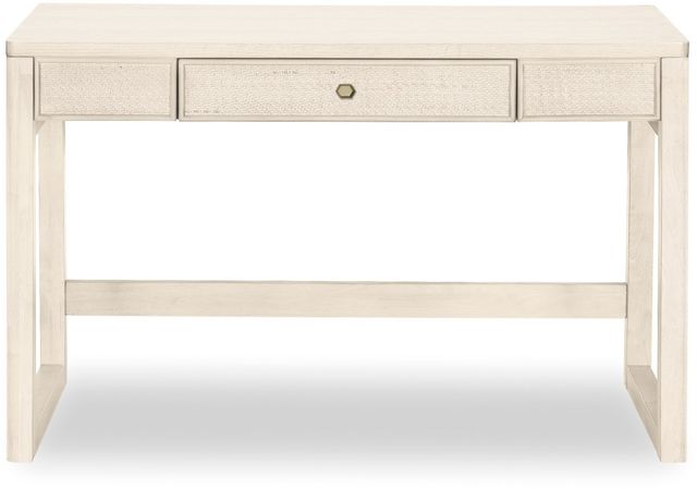 Home Furniture Outfitters Sawyer White Cane Desk-1