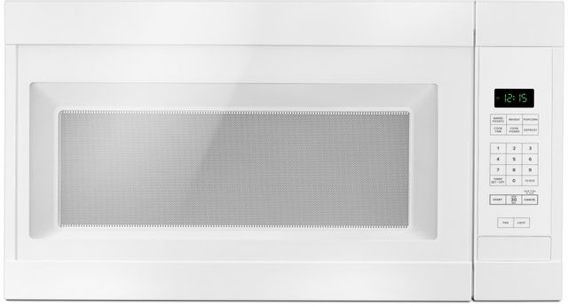 Four à micro-ondes à hotte intégrée de 30 po Amana® de 1,6 pi³ - Blanc