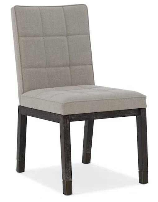 Hooker® Furniture Miramar Aventura Cupertino 2-Piece Crafty Cement/Rustic Oak Side Chair Set