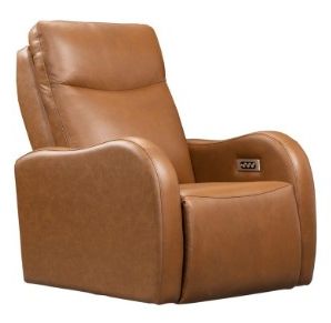 Elran Customizable Laurence Leather Power Recliner | Halton Hills ...