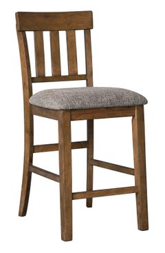 Benchcraft® Flaybern Light Brown Dining Upholstered Counter Height Stool