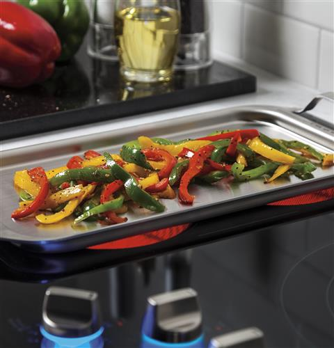 GE® Clad Aluminum Griddle-Stainless Steel 1