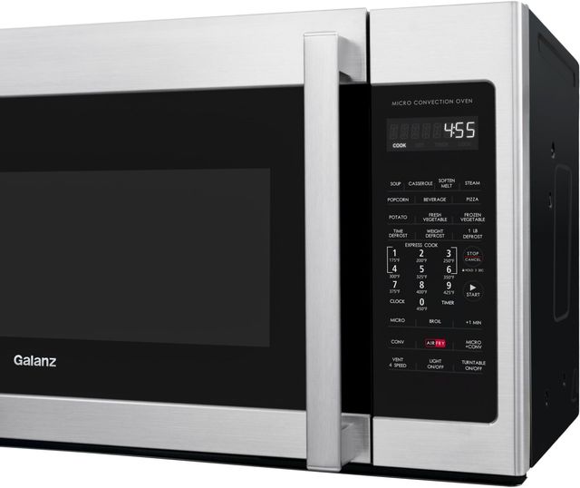 Galanz SpeedWave 1.7 Cu. Ft. Stainless Steel Over The Range Microwave 9