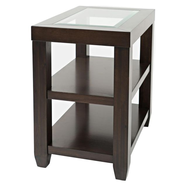 Jofran Urban Icon Brown Chairside Table-2