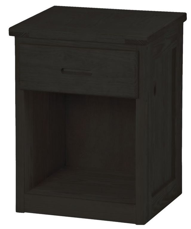 Crate Designs™ Furniture Classic 30" Tall Nightstand with Lacquer Finish Top Only 6