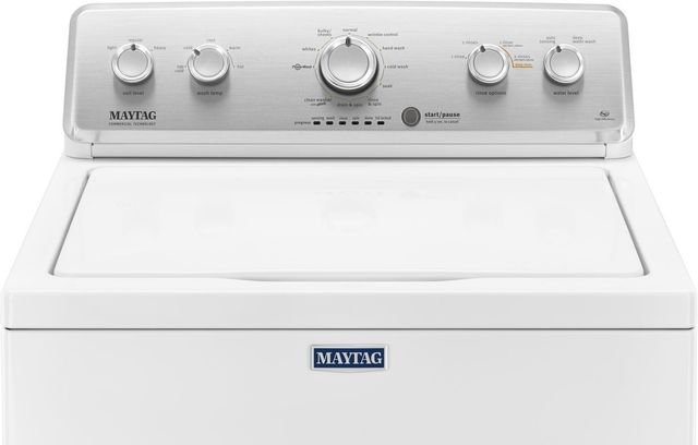 Maytag® 4.2 Cu. Ft. White Top Load Washer 5