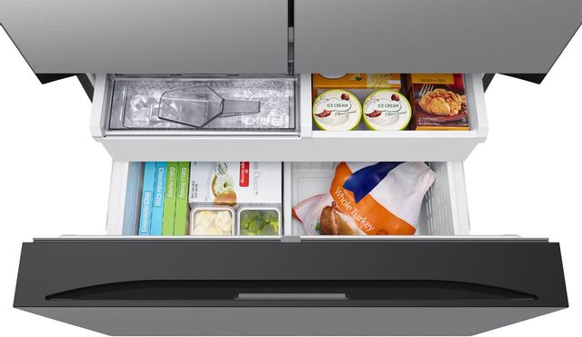 Samsung Bespoke 24 Cu. Ft. Stainless Steel Counter Depth French Door Refrigerator 3
