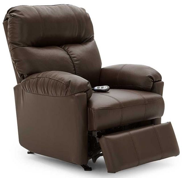 Best® Home Furnishings Picot Leather Power Rocker Recliner-0