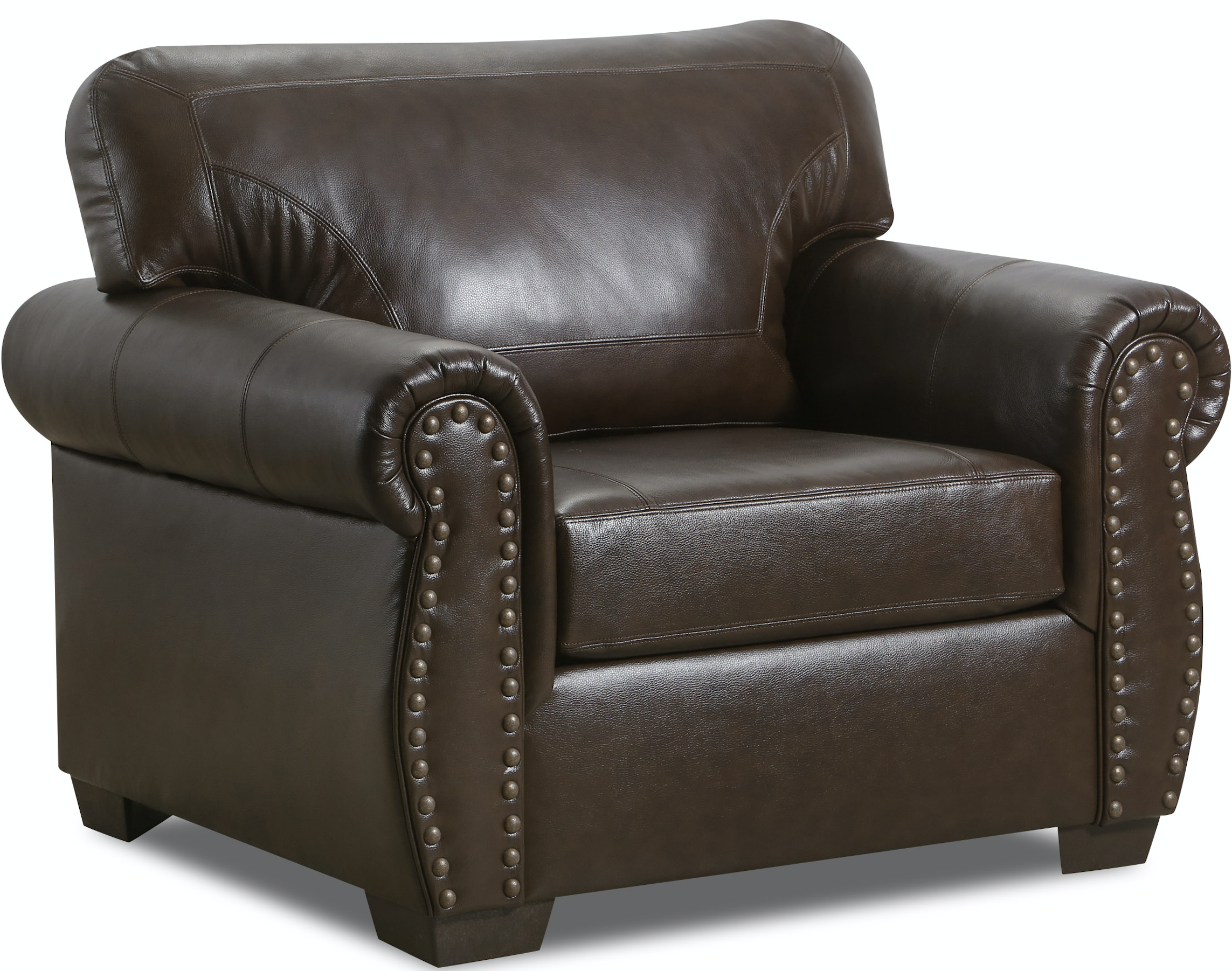 Lane® Home Furnishings 2075 Alden Chestnut Leather Chair