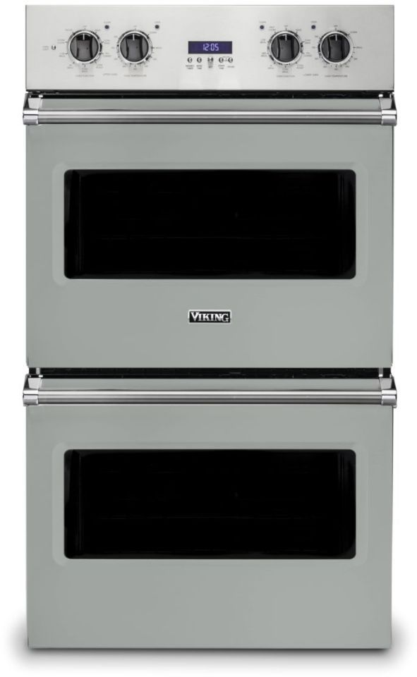Viking® 5 Series 30" Arctic Grey Professional Built In Double Electric Select Wall Oven
