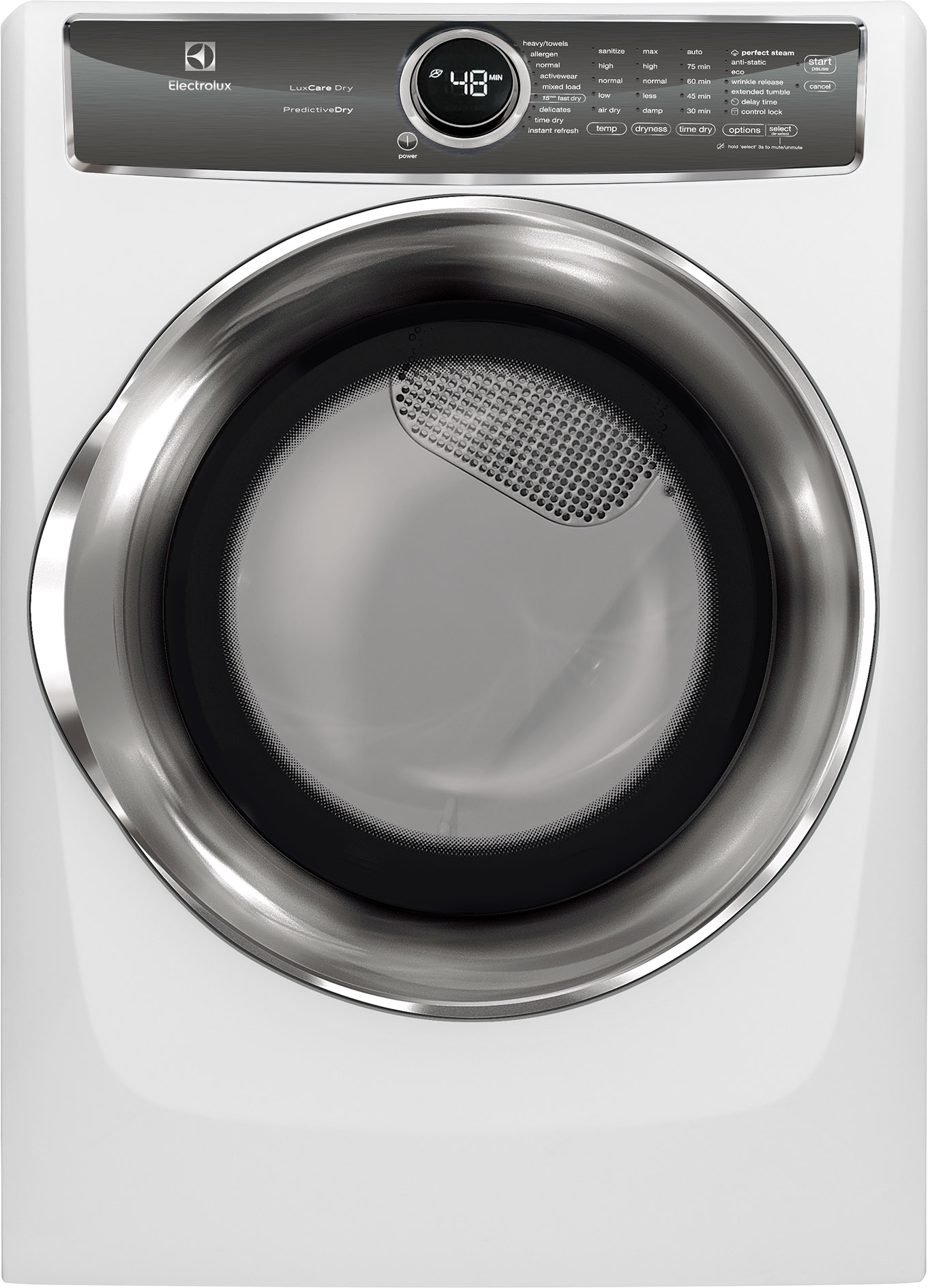 Electrolux Laundry 8.0 Cu. Ft. Island White Front Load Electric Dryer