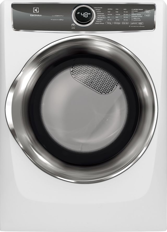 Electrolux 8.0 Cu. Ft. Island White Front Load Electric Dryer-0