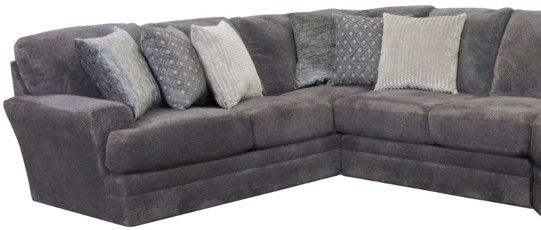 Jackson Furniture Mammoth 3-Piece Smoke Sectional Sofa Set-1