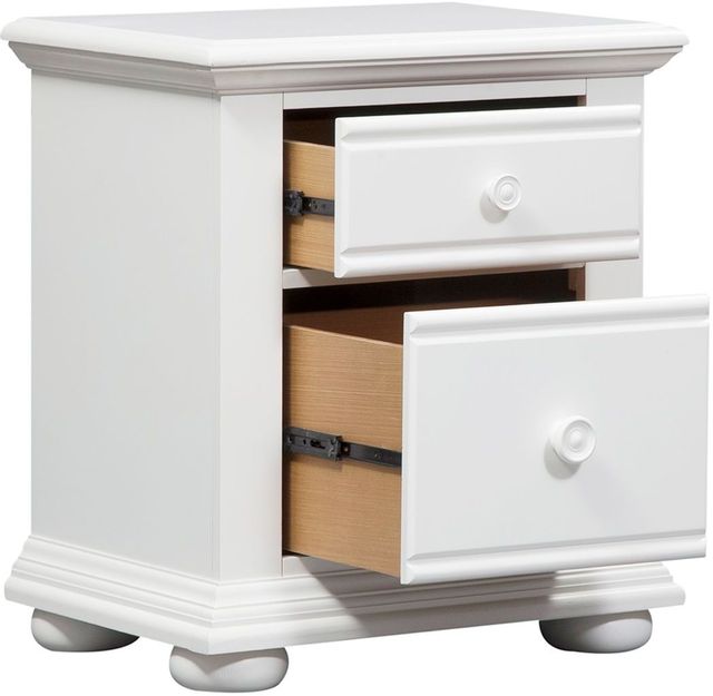 Liberty Furniture Summer House Oyster White Youth Nightstand 2