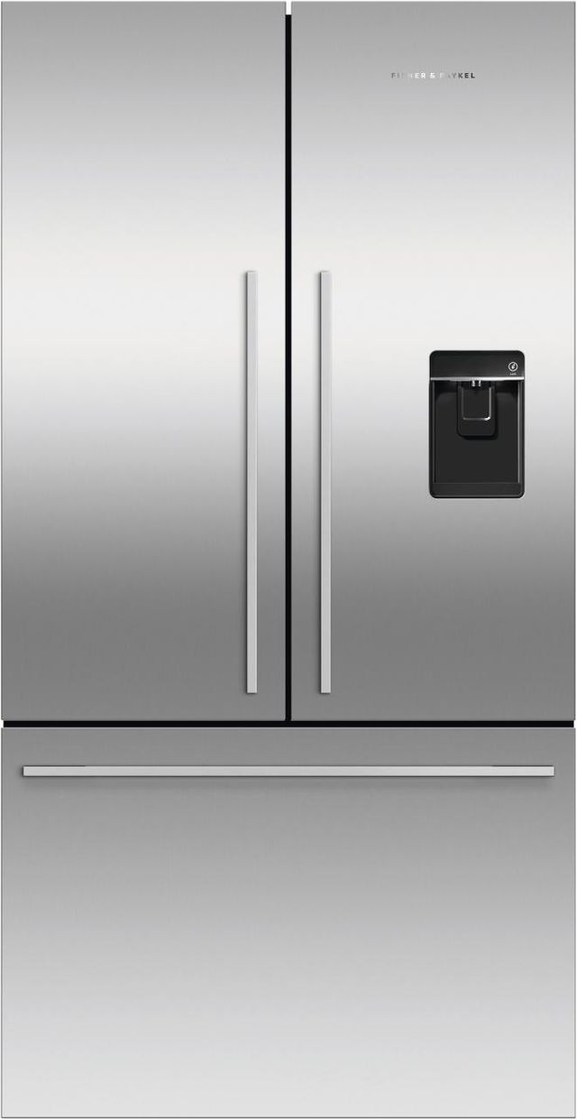 Fisher & Paykel Series 7 20.1 Cu. Ft. Stainless Steel Counter Depth French Door Refrigerator-0