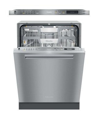Miele 24" Clean Touch Steel Built In Dishwasher