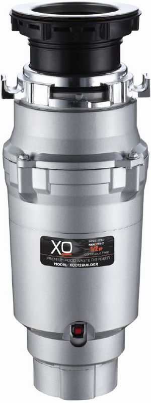 XO 0.5 HP Continuous Feed Stainless Steel Garbage Disposer
