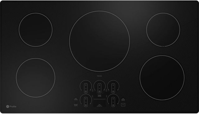 GE Profile™ 36" Black Built-In Induction Cooktop