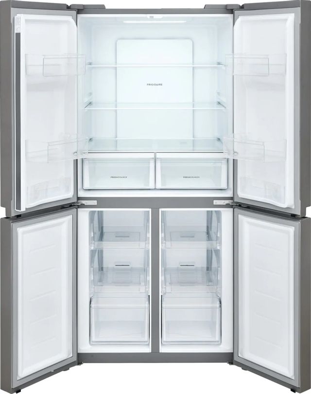 Frigidaire® 17.4 Cu. Ft. Brushed Steel Counter Depth French Door Refrigerator 2