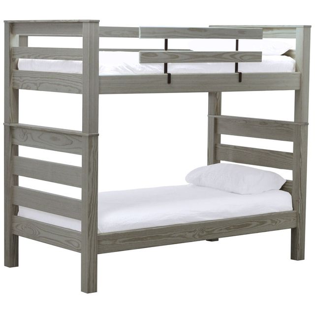 Crate Designs™ Furniture Storm Twin/Twin Timber Frame Bunk Bed
