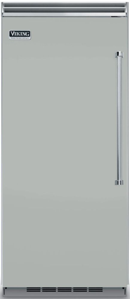 Viking® 5 Series 19.2 Cu. Ft. Arctic Grey Professional Left Hinge All Freezer