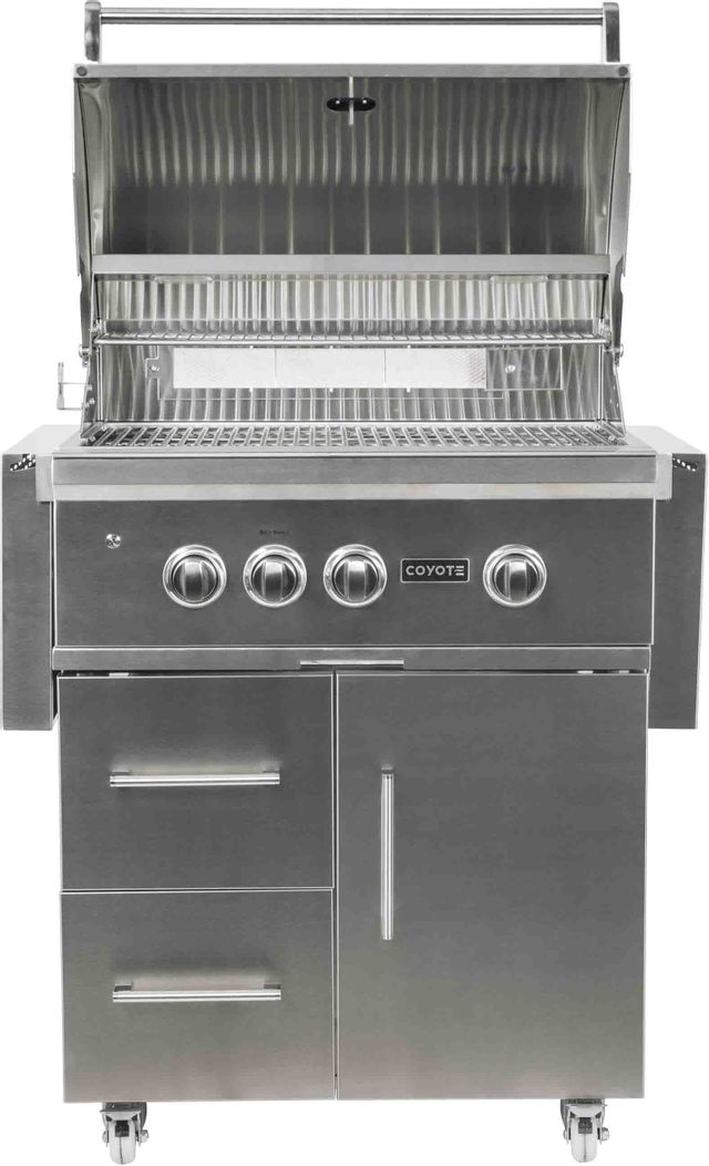 Coyote Outdoor Living S-Series 30" Built In Stainless Steel Propane Gas Grill 7