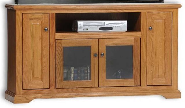 American Heartland Manufacturing Oak Deluxe TV Stand