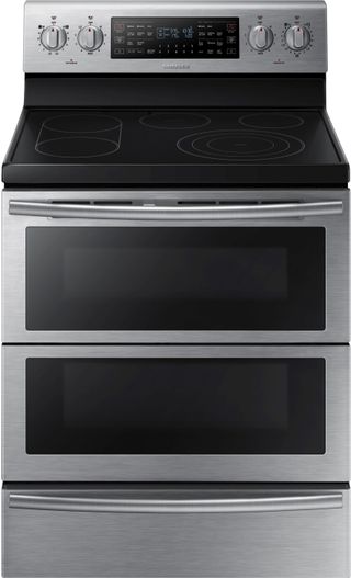 Samsung 30" Stainless Steel Free Standing Electric Flex Duo® Range