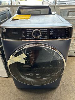 ASIS GE® 7.8 Cu. Ft. Sapphire Blue Smart Front Load Electric Dryer