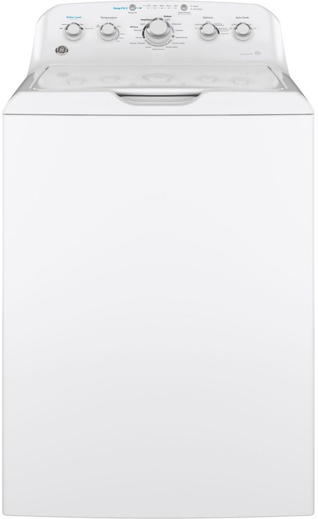 GE® 4.5 Cu. Ft. White Top Load Washer (GTW465ASNWW-2)